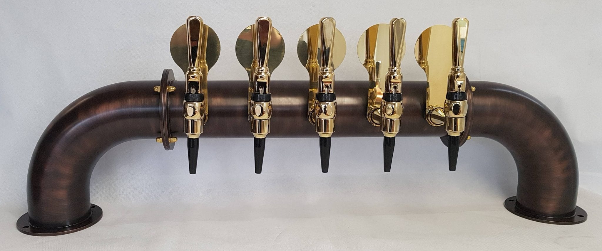 4 in Short Delta Bridge 5 Out Ant Brz