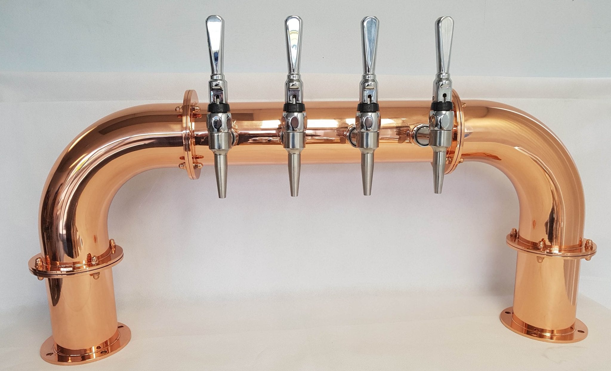 4 in Delta Bridge 4 out Copper